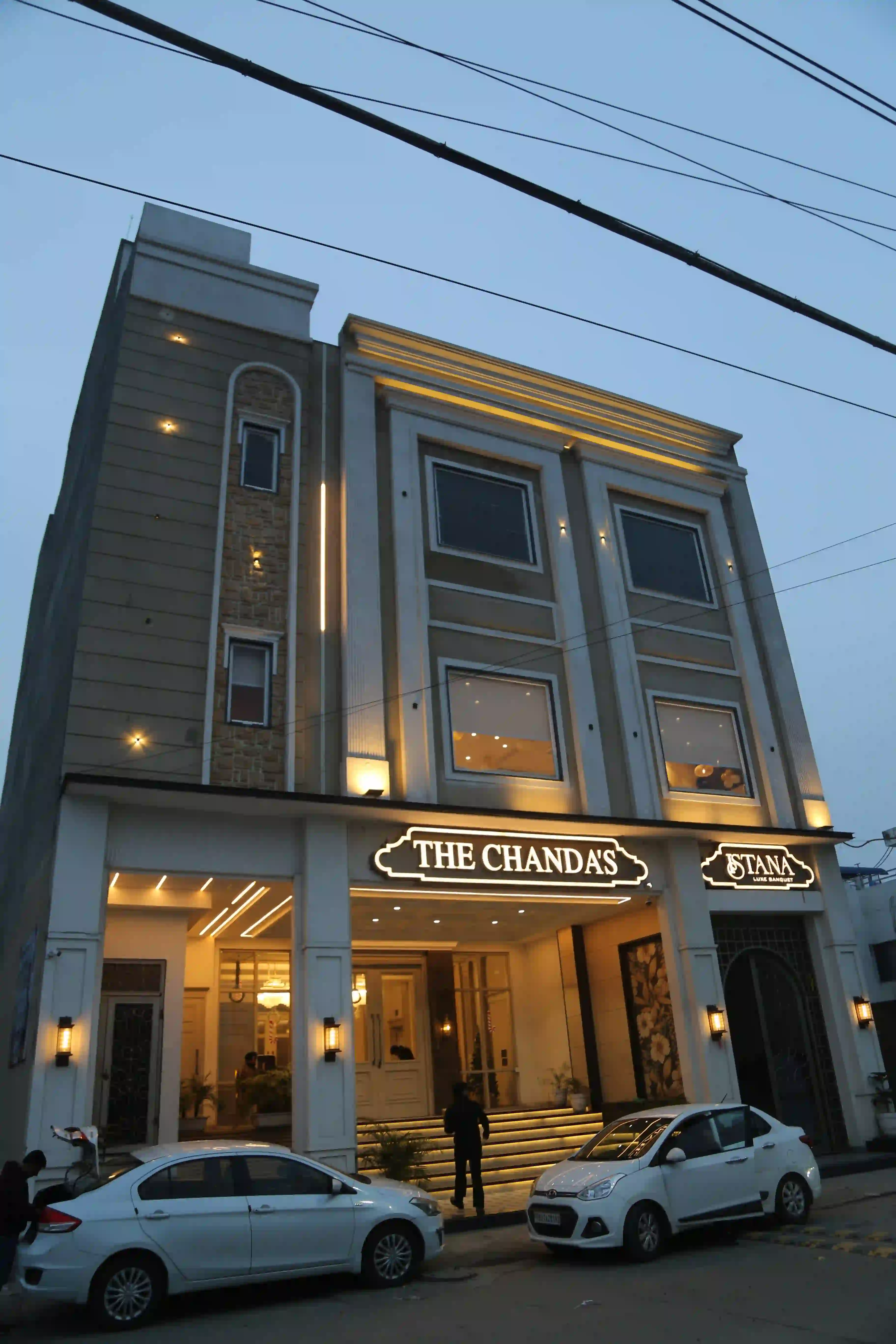 The Chandas Hotel Exterior View