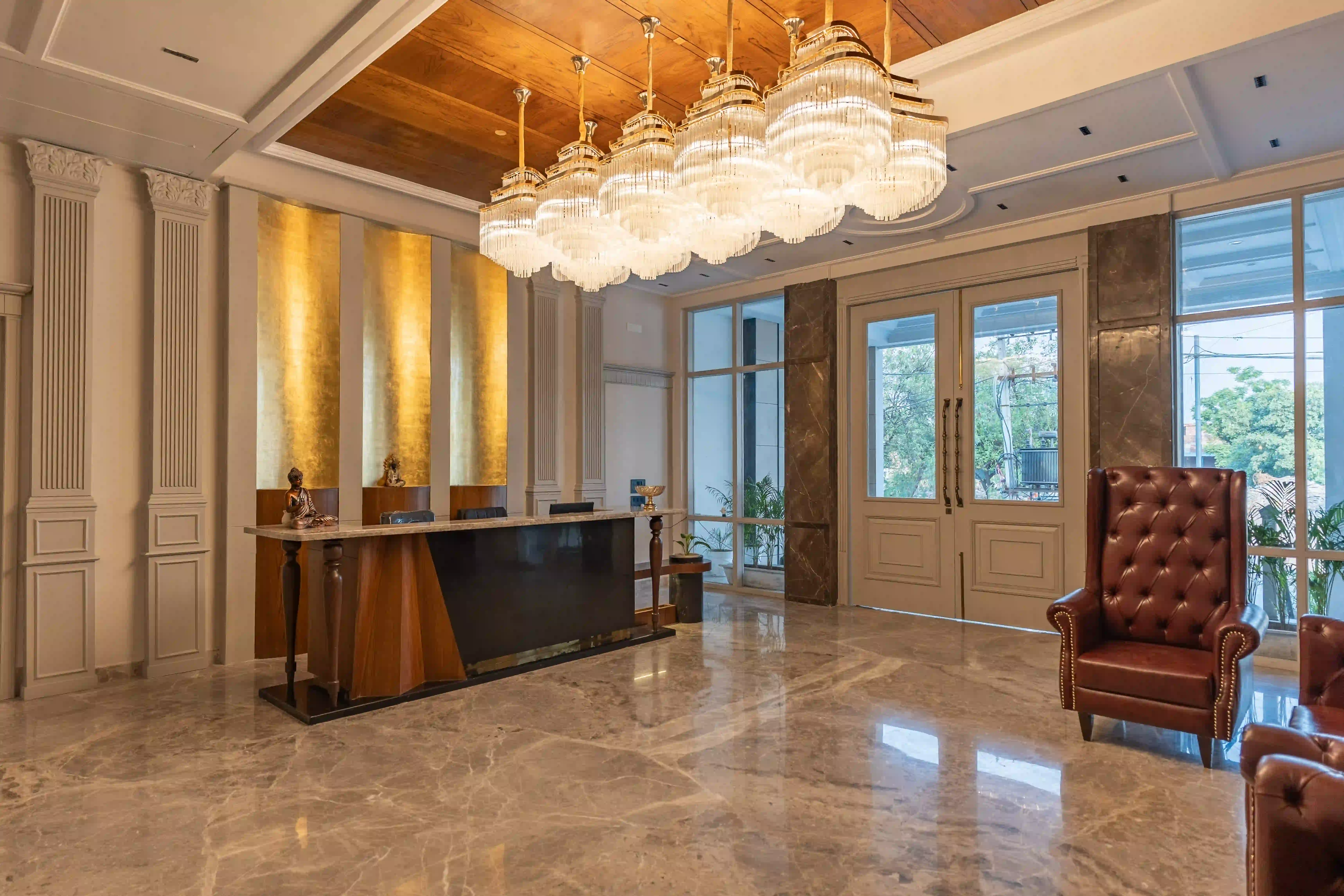 The Chandas Hotel Lobby Interior